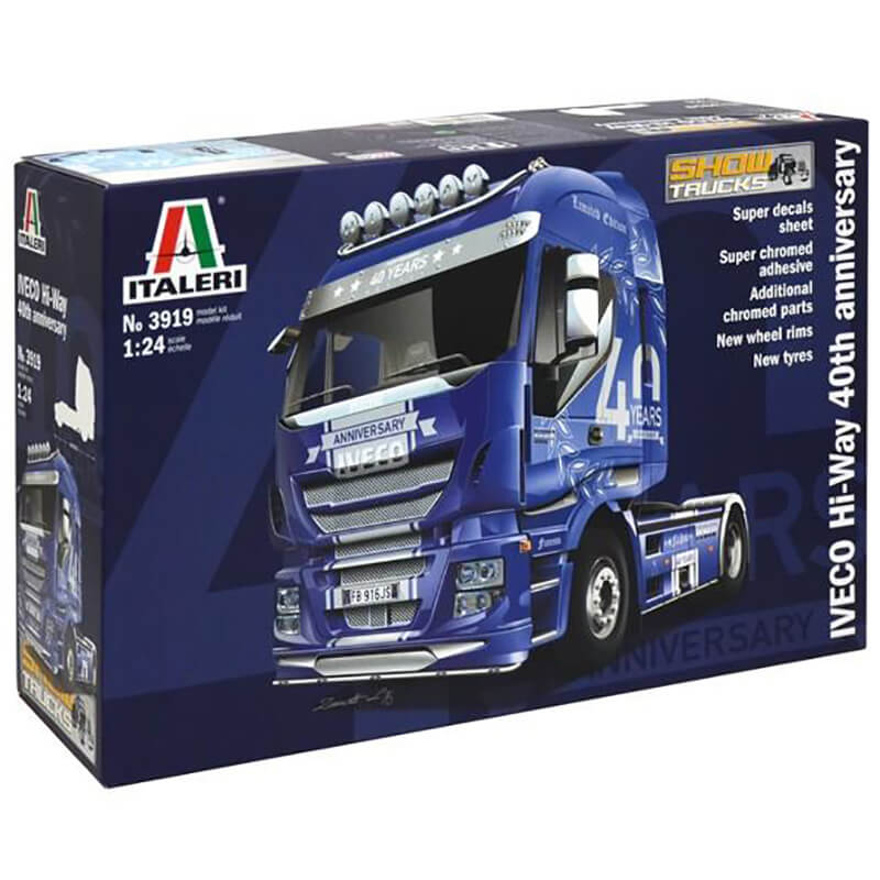 Italeri 1/24 IVECO Hi-Way 40th Anniversary Kit