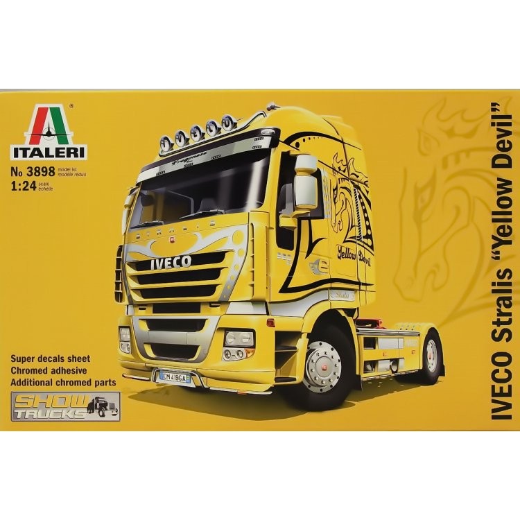 Italeri 1/24 IVECO Stralis "Yellow Devil" Kit ITA-03898