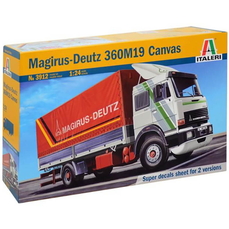 Italeri 1/24 Magirus-Deutz 360M19 Canvas Kit