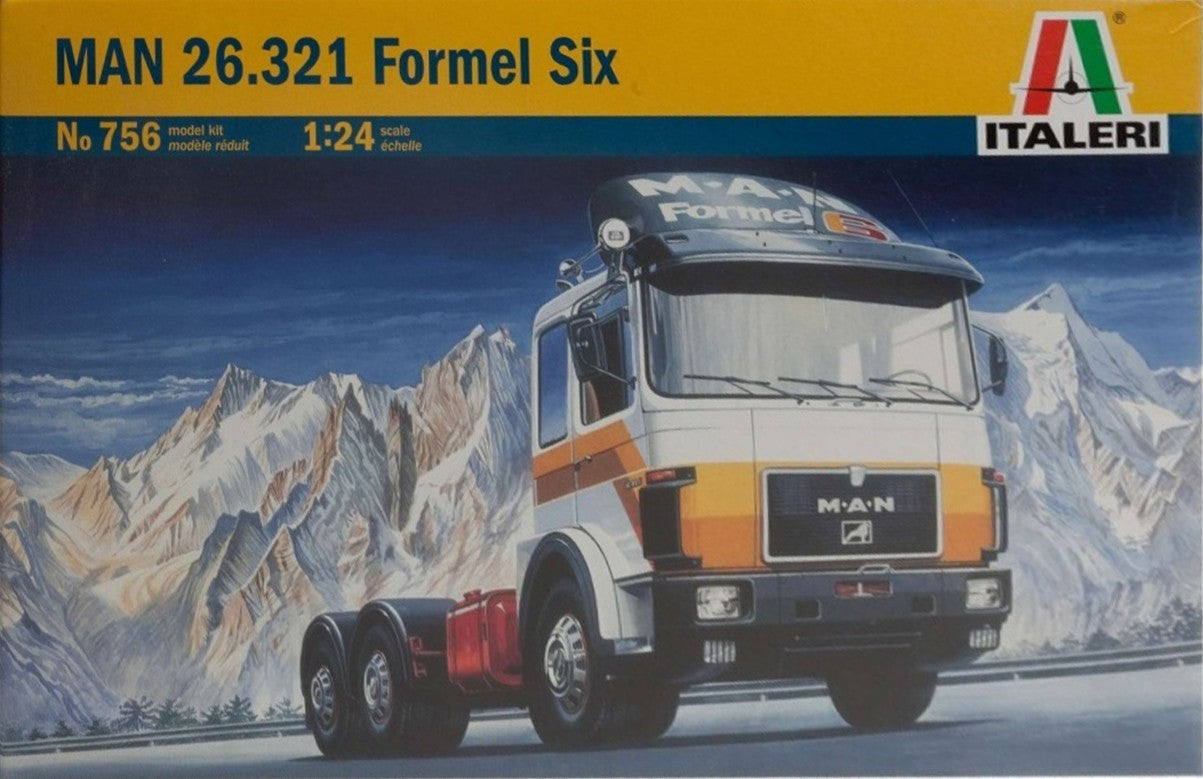 Italeri 1/24 MAN 26.321 Formel Six Kit