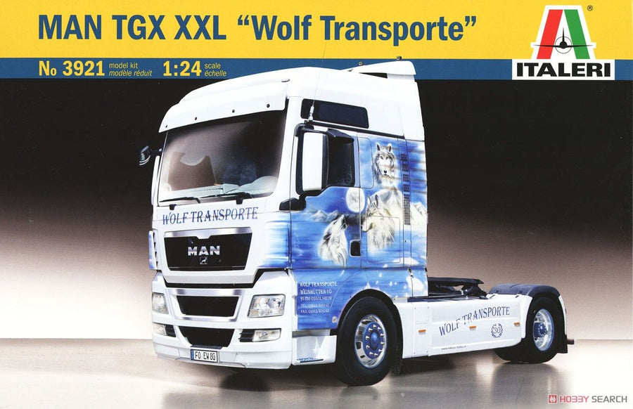 Italeri 1/24 Man TGX XXL "Wolf Transporte" Kit
