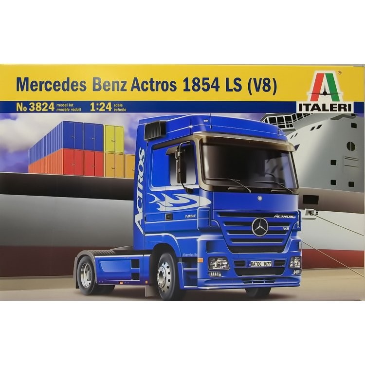 Italeri 1/24 Mercedes Benz Actros 1854 LS (V8) Kit ITA-03824