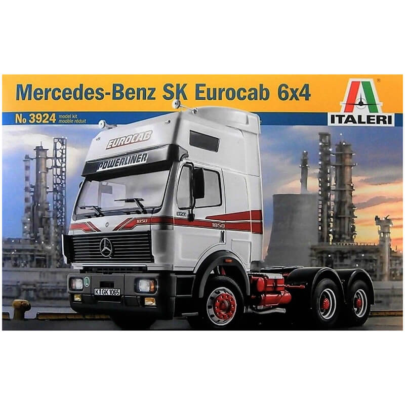 Italeri 1/24 Mercedes-Benz SK Eurocab 6x4 Kit