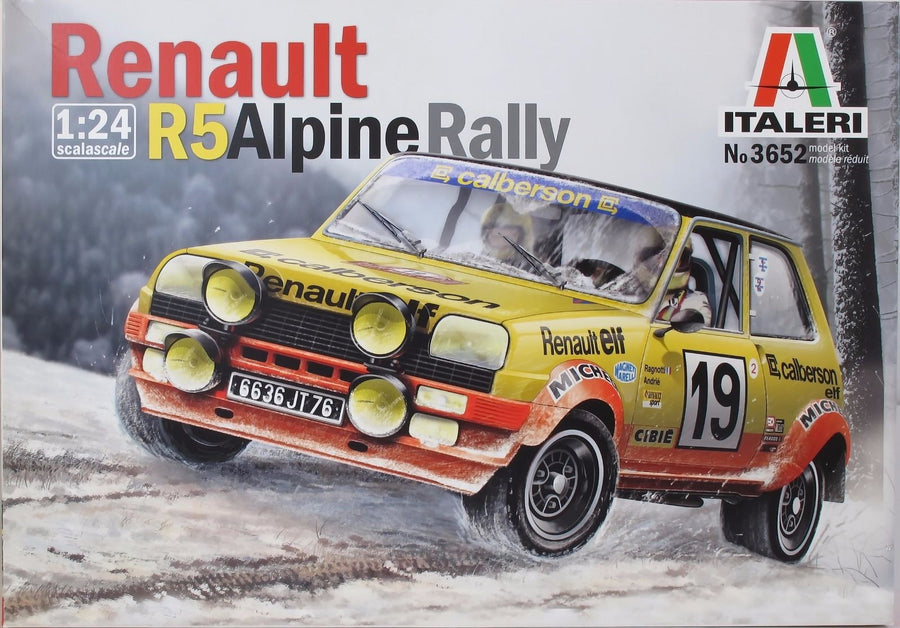 Italeri 1/24 Renault R5 Alpine Rally Kit