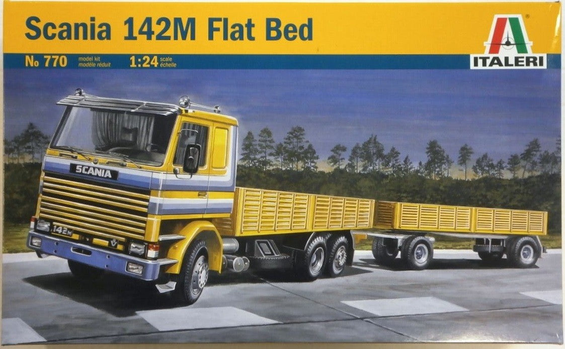Italeri 1/24 Scania 142M Flat Bed Kit