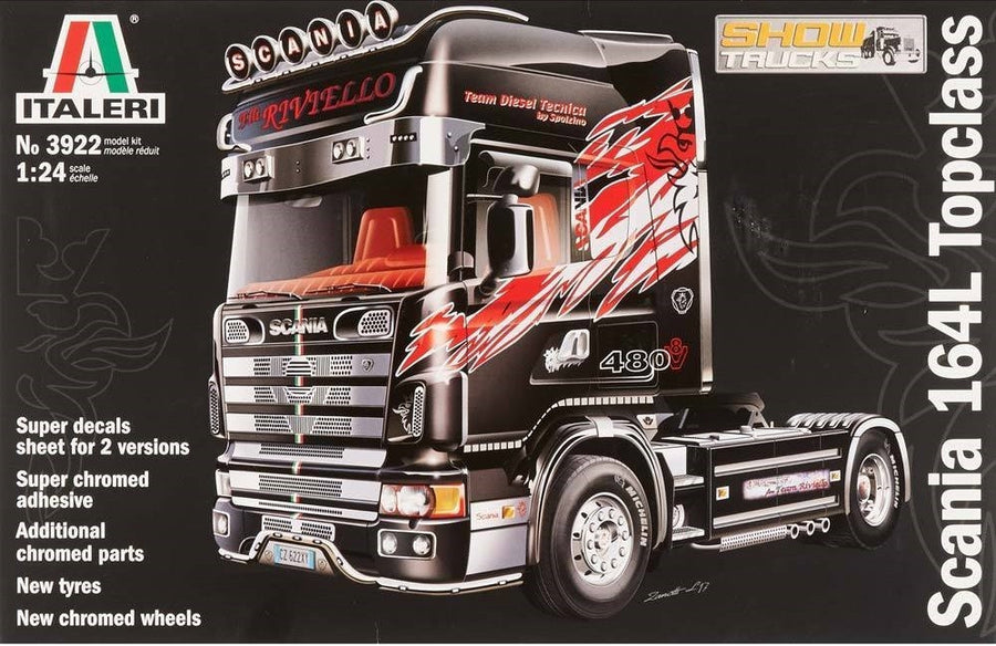 Italeri 1/24 Scania 164L Top Class Kit