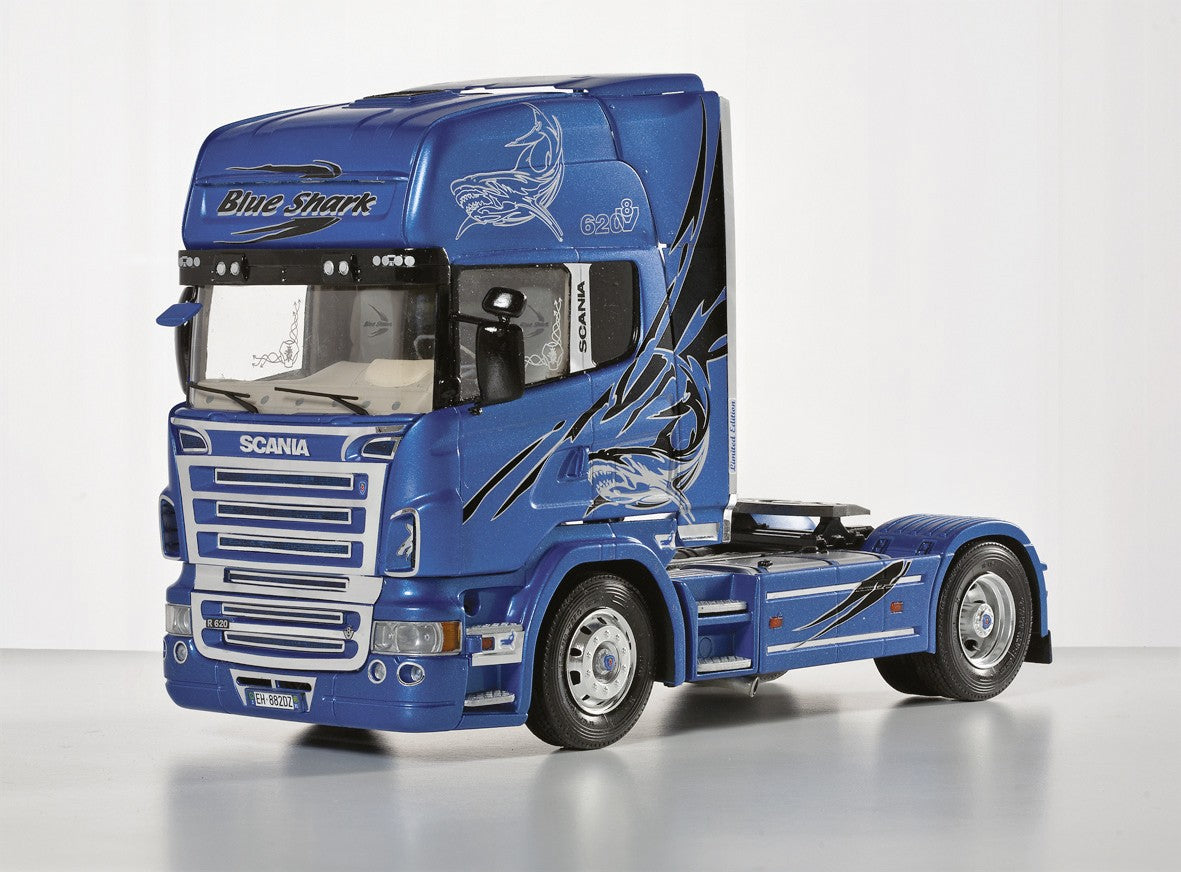 Italeri 1/24 Scania R620 "Blue Shark" Kit ITA-03873