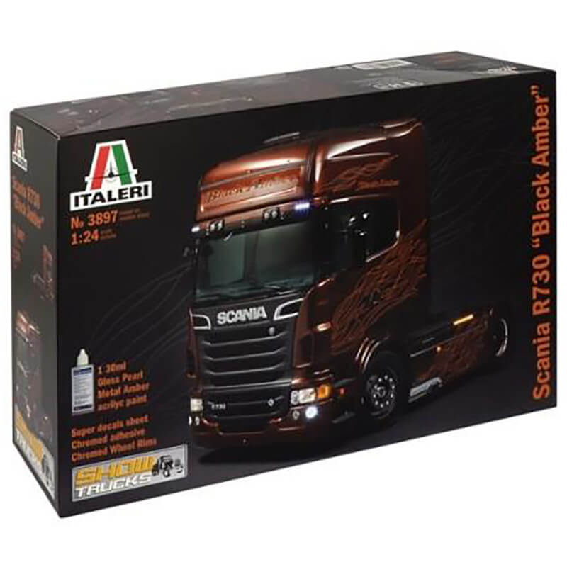Italeri 1/24 Scania R730 "Black Amber" Kit