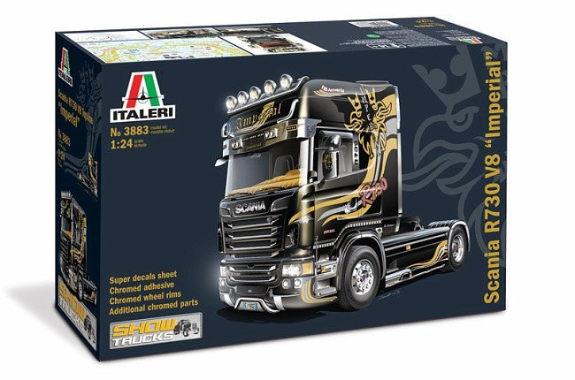 Italeri 1/24 Scania R730 V8 "Imperial" Kit ITA-03883