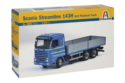 Italeri 1/24 Scania Streamline 143H 6x2 Platform Truck Kit ITA-03881
