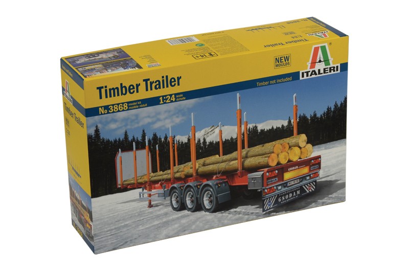 Italeri 1/24 Timber Trailer Kit