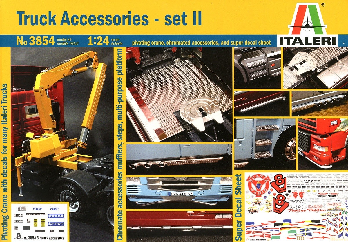 Italeri 1/24 Truck Accessories-set II Kit