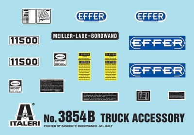 Italeri 1/24 Truck Accessories-set II Kit