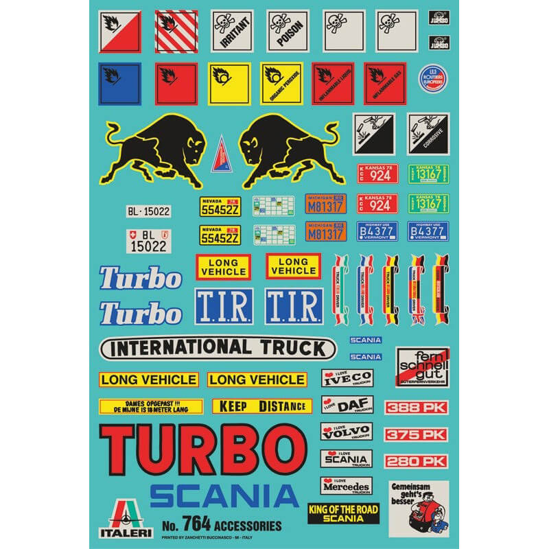 Italeri 1/24 Truck Shop Accessories Kit