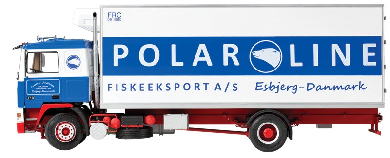 Italeri 1/24 Volvo F16 Reefer Truck Kit