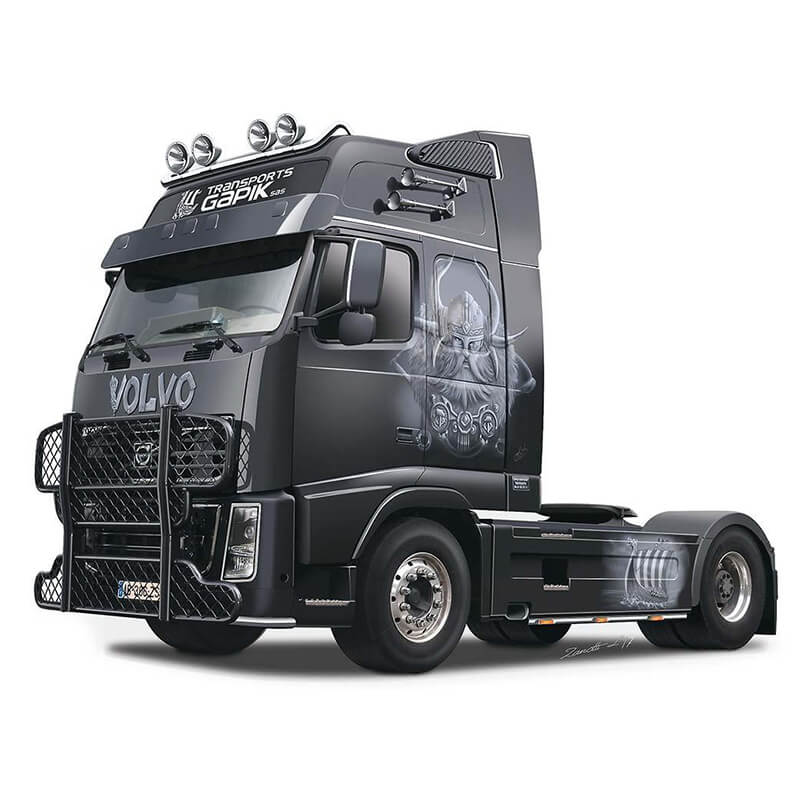 Italeri 1/24 Volvo FH16 XXL "Viking" Kit