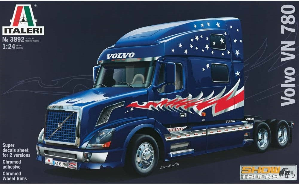Italeri 1/24 Volvo VN 780 Kit
