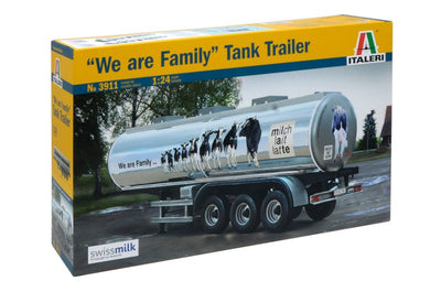 Italeri 1/24 "We are Family" Tank Trailer Kit ITA-03911