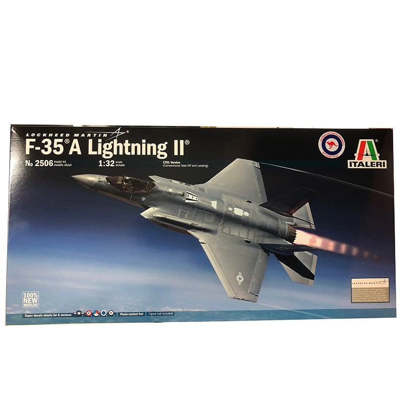 Italeri 1/32 Lockheed Martin F-35 A Lightning II CTOL Version Australian Forces Insignia's Kit