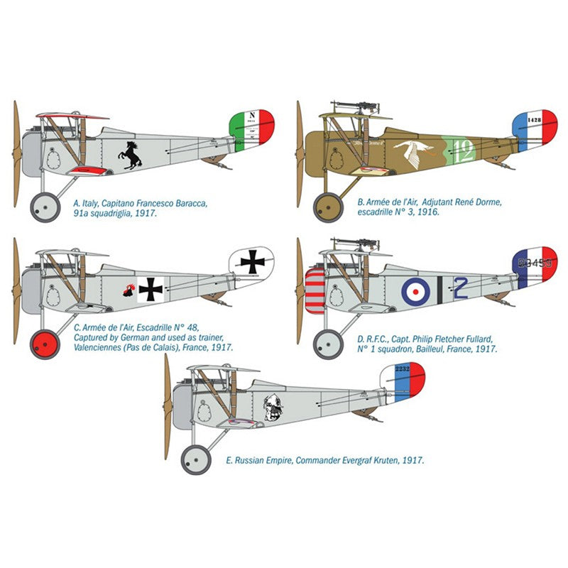 Italeri 1/32 Nieuport 17 Kit