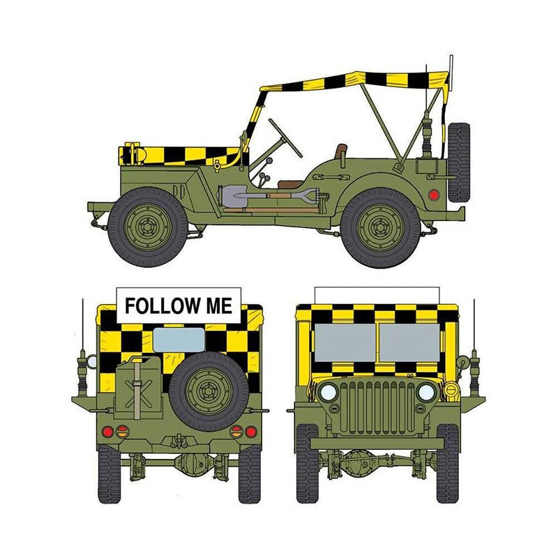 Italeri 1/35 Jeep "Follow Me" Kit