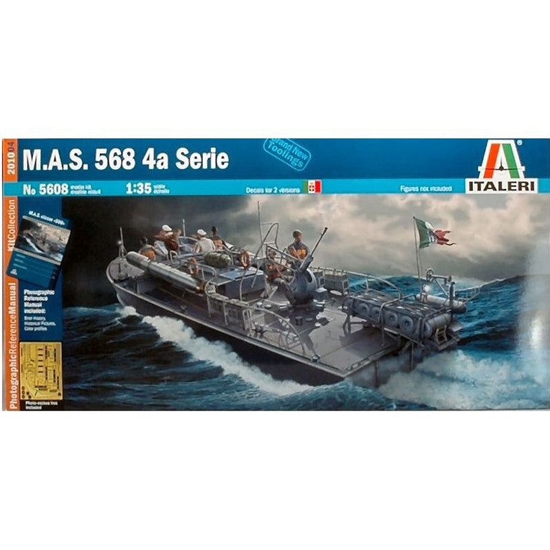 Italeri 1/35 M.A.S. 568 4a Serie Kit