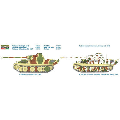 Italeri 1/35 Pz. Kpfw. V Panther Ausf. G Late Kit