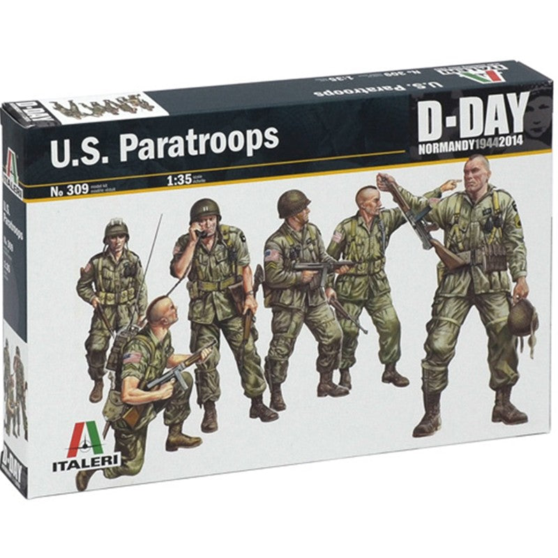 Italeri 1/35 U.S. Paratroops Kit