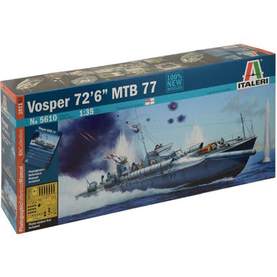 Italeri 1/35 Vosper 72'6" MTB 77 Kit