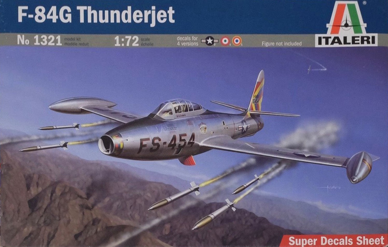 Italeri 1/72 F-84G Thunderjet Kit