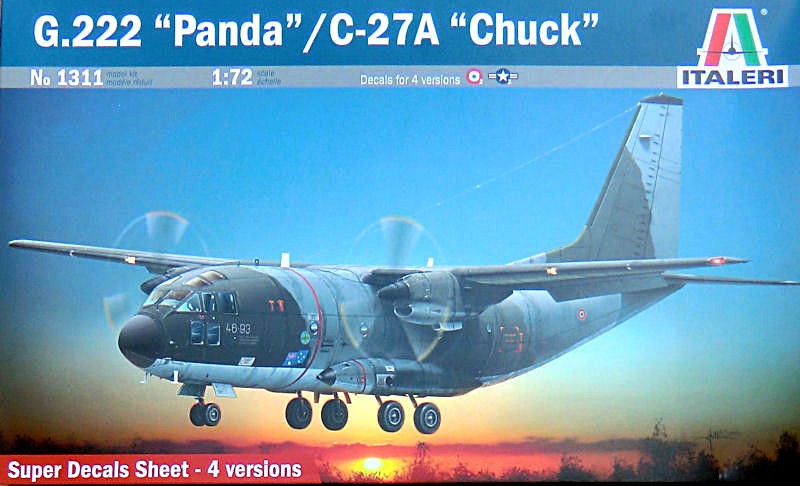 Italeri 1/72 G-222 "Panda" / C-27A "Chuck" Kit
