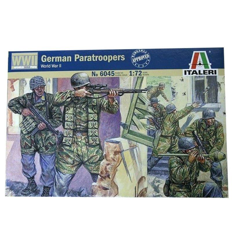 Italeri 1/72 German Paratroopers Kit