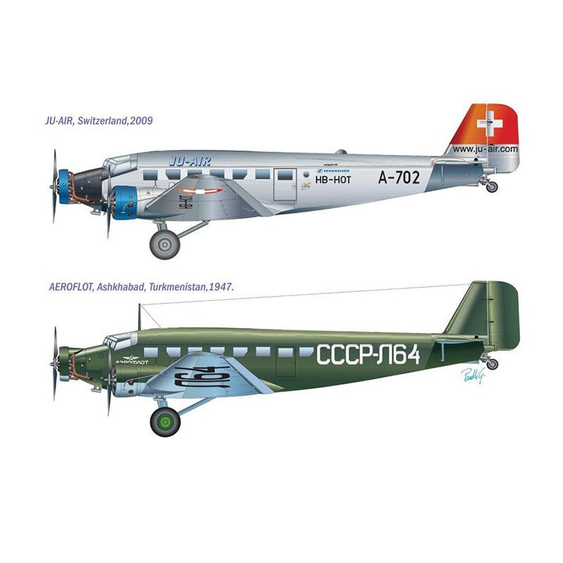 Italeri 1/72 Junkers JU-52/3M "Tante Ju" Kit