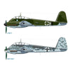 Italeri 1/72 Me 410 "Hornisse" Kit