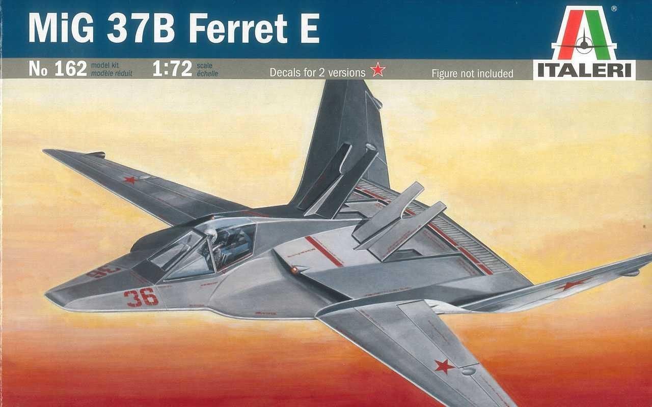 Italeri 1/72 MiG 37B Ferret E Kit