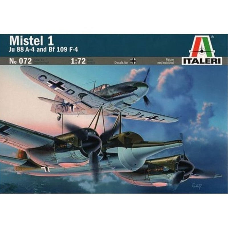 Italeri 1/72 Mistel 1 Ju 88 A-4 And Bf 109 F-4 Kit