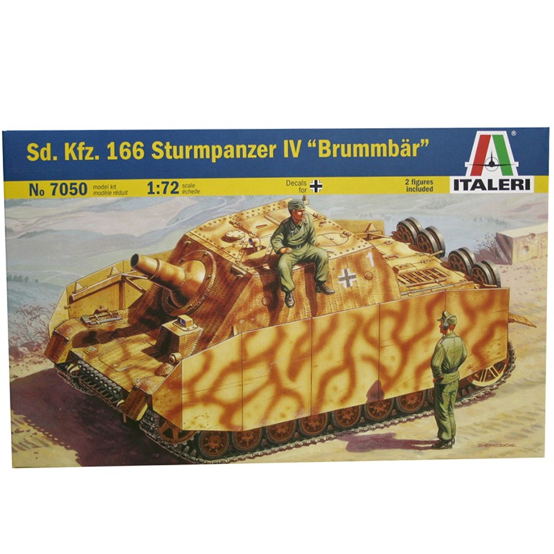 Italeri 1/72 Sd. Kfz. 166 Sturmpanzer IV "Brummbar" Kit