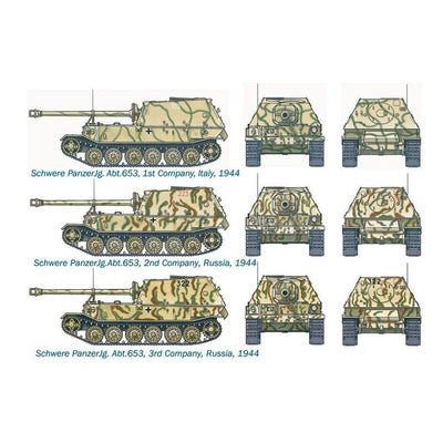 Italeri 1/72 Sd. Kfz. 184 Panzerjager Elefant Kit