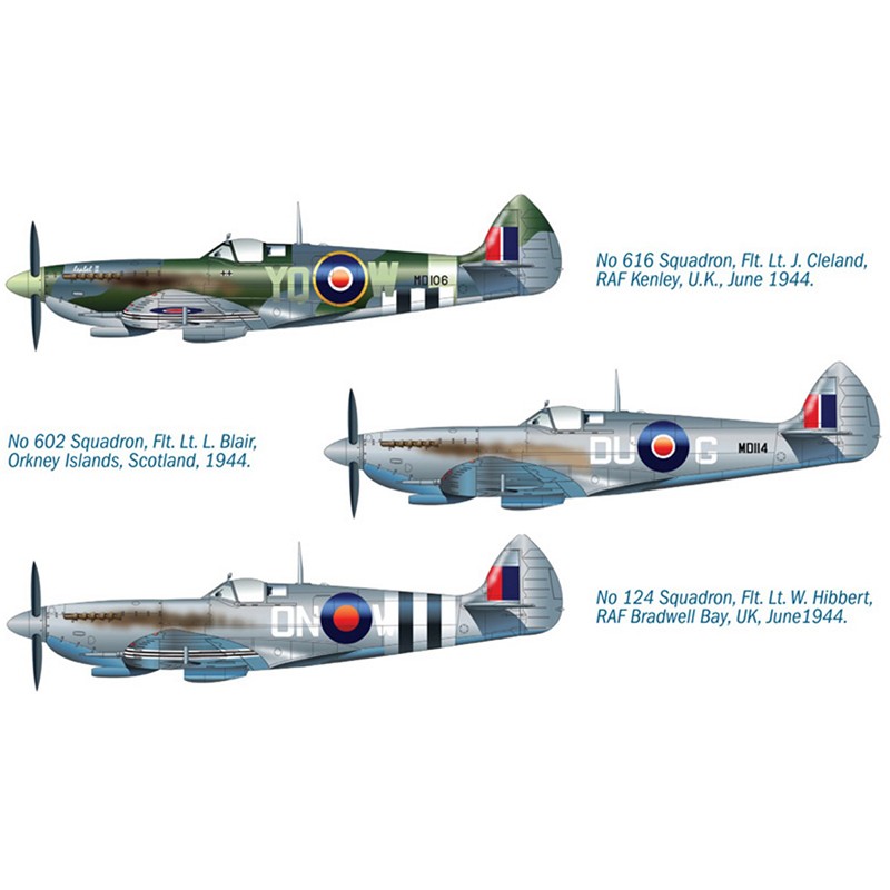 Italeri 1/72 Spitfire F. Mk. VII Kit