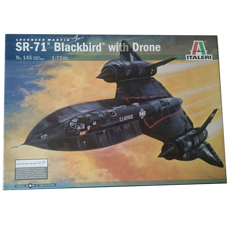 Italeri 1/72 SR-71 Blackbird With Drone Kit
