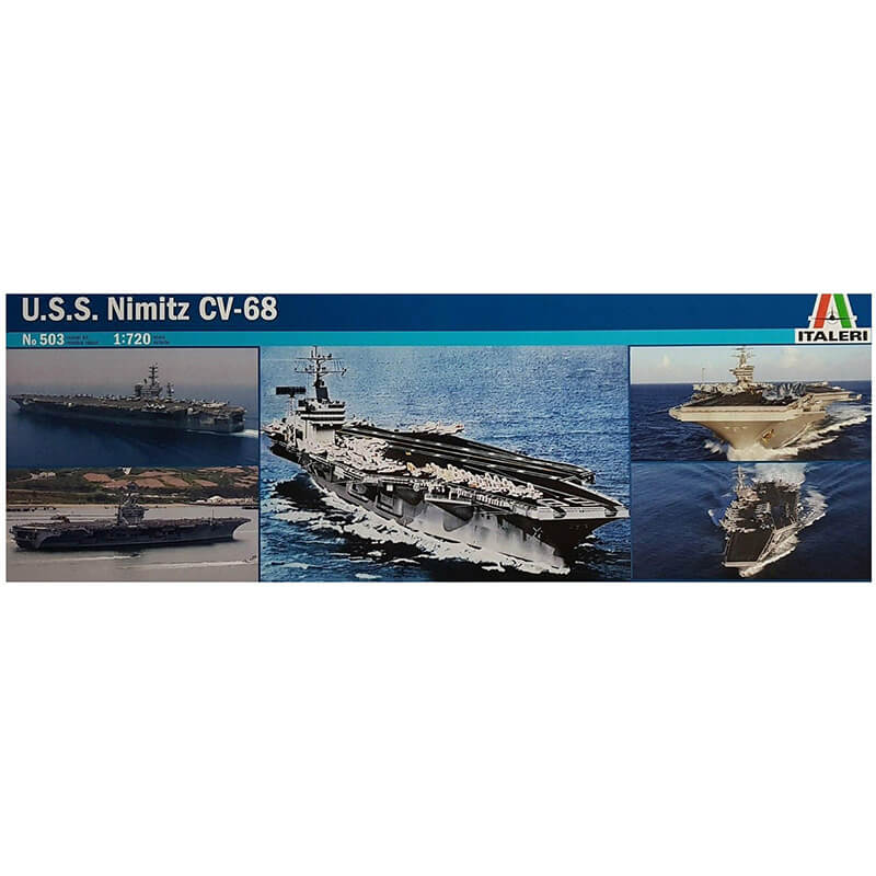 Italeri 1/720 U.S.S. Nimitz CV-68 Kit