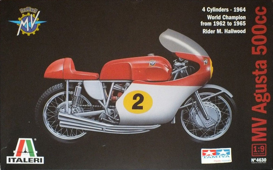 Italeri 1/9 1964 MV Agusta 500cc - 4 Cylinders Kit