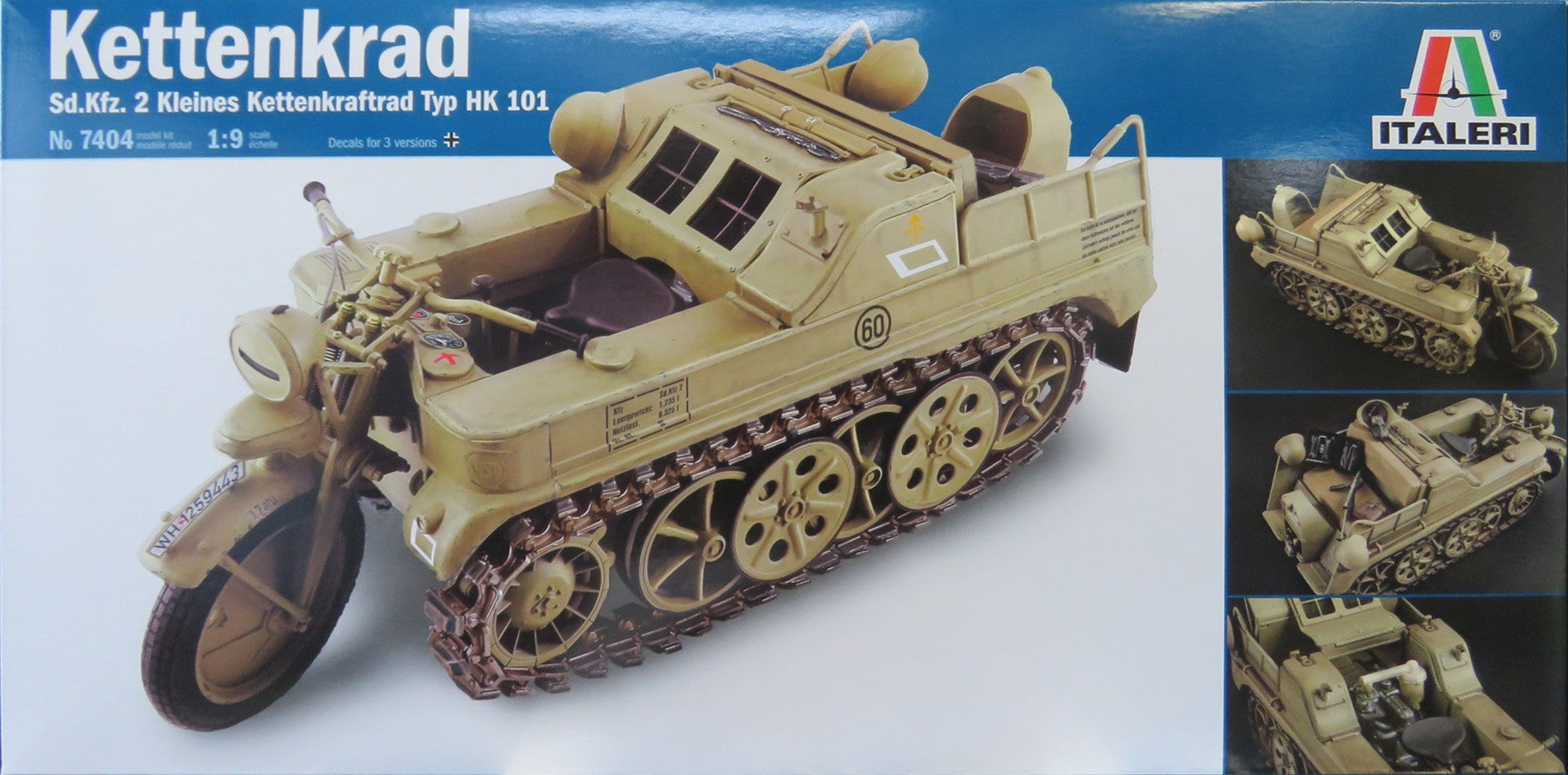 Italeri 1/9 Kettenkrad Kit
