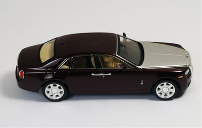 Ixo 1/43 Rolls Royce Ghost 2009 (metallic bordeaux & silver)