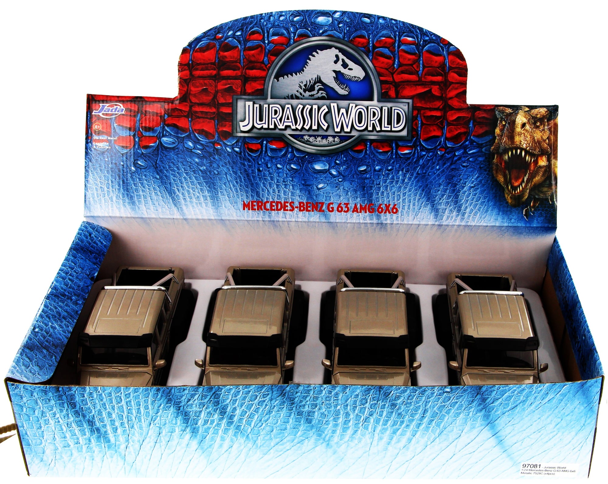 Jada 1/24 Mercedes-Benz G A3 AMG 6X6 (Jurassic World)