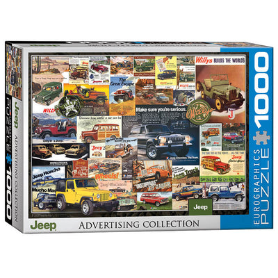Jeep Advertising Collection 1000pc Puzzle