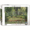 The Japanese Footbridge by Claude Monet 1000pc Puzzle