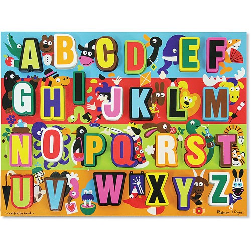 Jumbo Alphabets 26pcs Chunky Puzzle