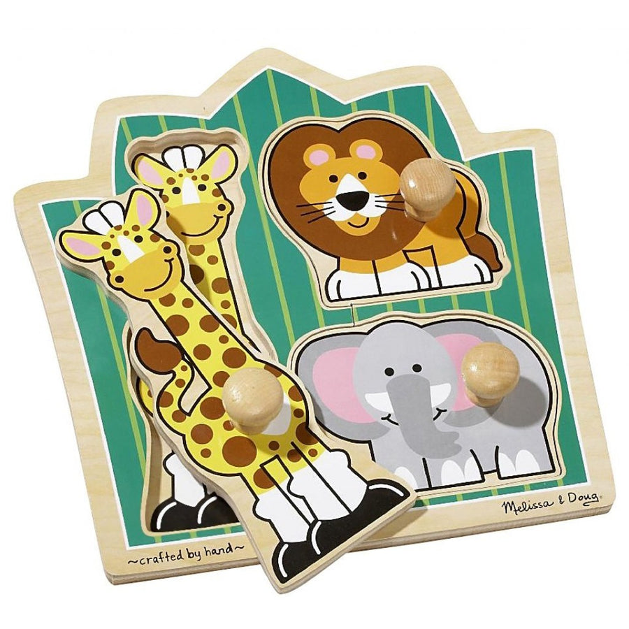 Jungle Friends Jumbo Knob Puzzles