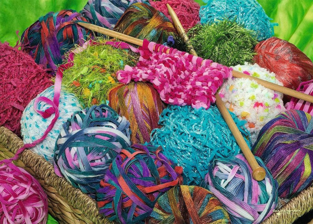 Knitting Notions by Carole Gordon 300pcs Puzzle
